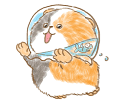 Fishbowl Hamster sticker #5263826
