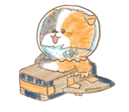 Fishbowl Hamster sticker #5263829