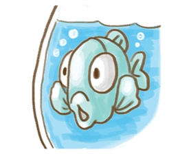 Fishbowl Hamster sticker #5263849