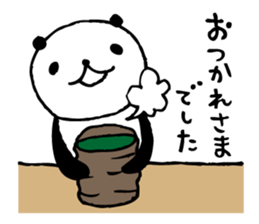 Every day of a panda35 sticker #5264080