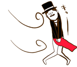 Loincloth gentleman sticker #5264200