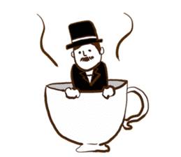 Loincloth gentleman sticker #5264218