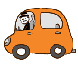 Loincloth gentleman sticker #5264223