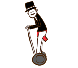 Loincloth gentleman sticker #5264224