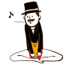 Loincloth gentleman sticker #5264227