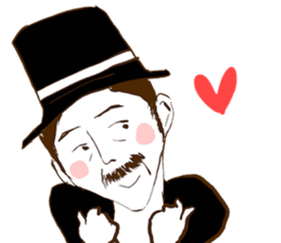 Loincloth gentleman sticker #5264232