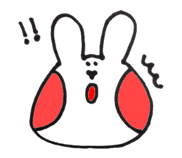 colorful cheeks USAHOHO sticker #5264438