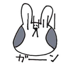 colorful cheeks USAHOHO sticker #5264449