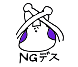 colorful cheeks USAHOHO sticker #5264451