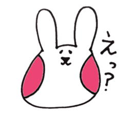 colorful cheeks USAHOHO sticker #5264460