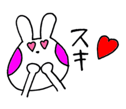 colorful cheeks USAHOHO sticker #5264463