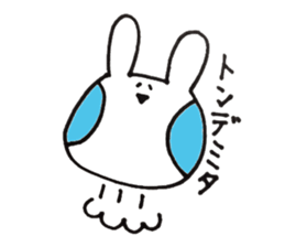 colorful cheeks USAHOHO sticker #5264464