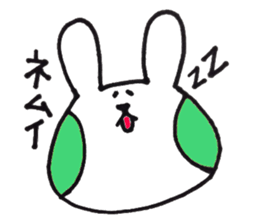 colorful cheeks USAHOHO sticker #5264465