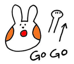 colorful cheeks USAHOHO sticker #5264468