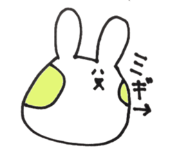 colorful cheeks USAHOHO sticker #5264469