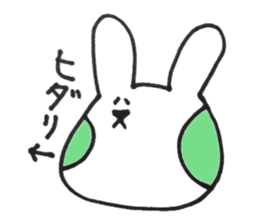 colorful cheeks USAHOHO sticker #5264470