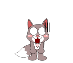Always cheerful cat sticker #5264616
