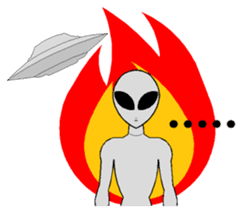 The UFO Files ~ 1 sticker #5264647