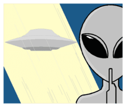 The UFO Files ~ 1 sticker #5264658
