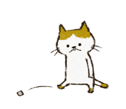 Cute cat 'Cyanpachi' sticker #5264829