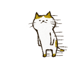 Cute cat 'Cyanpachi' sticker #5264830