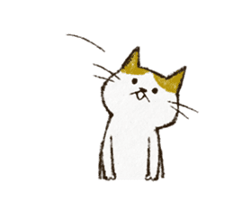Cute cat 'Cyanpachi' sticker #5264831