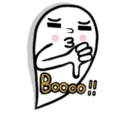 lips big ghost no2 sticker #5265041