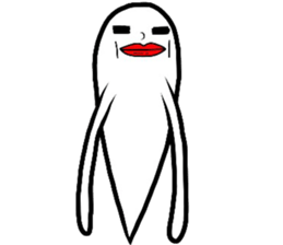 lips big ghost no2 sticker #5265047