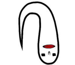 lips big ghost no2 sticker #5265050