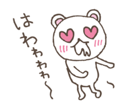 M bear2 sticker #5266230