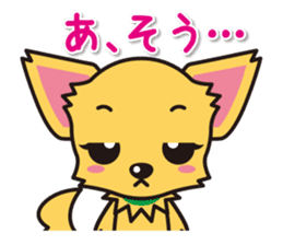 Cute Chihuahuas Aizuchi Stickers sticker #5266369