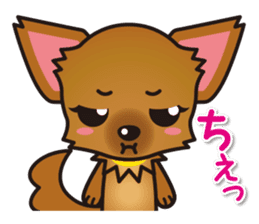 Cute Chihuahuas Aizuchi Stickers sticker #5266392