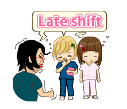 Daily life of the nurse(Eng ver.) sticker #5266397
