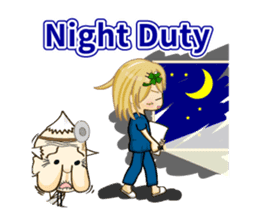 Daily life of the nurse(Eng ver.) sticker #5266398