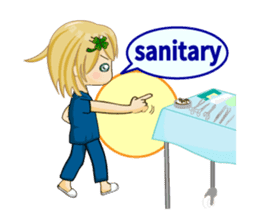 Daily life of the nurse(Eng ver.) sticker #5266400