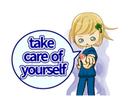 Daily life of the nurse(Eng ver.) sticker #5266401