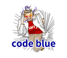 Daily life of the nurse(Eng ver.) sticker #5266429