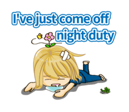 Daily life of the nurse(Eng ver.) sticker #5266430