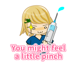 Daily life of the nurse(Eng ver.) sticker #5266432