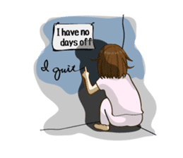 Daily life of the nurse(Eng ver.) sticker #5266435