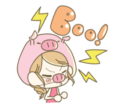 AnimalsCostumeGirl sticker #5266516