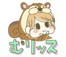 AnimalsCostumeGirl sticker #5266529