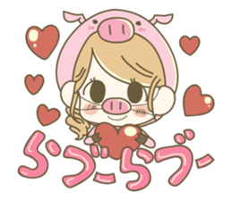 AnimalsCostumeGirl sticker #5266530