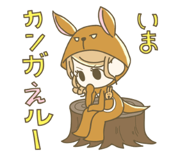 AnimalsCostumeGirl sticker #5266533