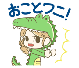 AnimalsCostumeGirl sticker #5266534