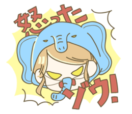 AnimalsCostumeGirl sticker #5266535