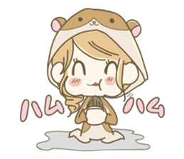 AnimalsCostumeGirl sticker #5266546