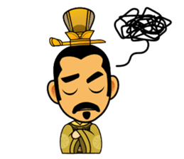 Cute Chinese female emperor sticker #5268366