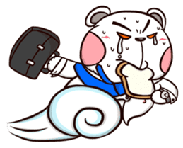 Plastic Bear On977 Daily Life sticker #5268736