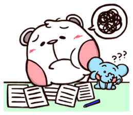 Plastic Bear On977 Daily Life sticker #5268737